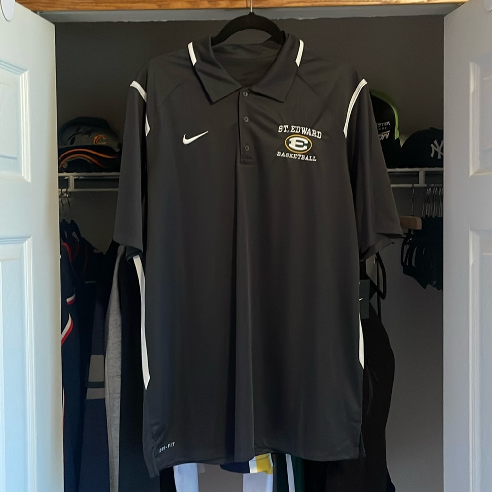Nike St. Edward High School (Lakewood/Cleveland, OH) Basketball Polo Shirt